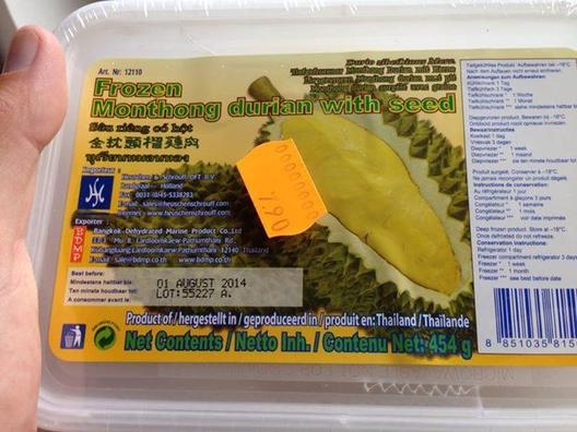 Durian (zmrazené tentokrát) ❤