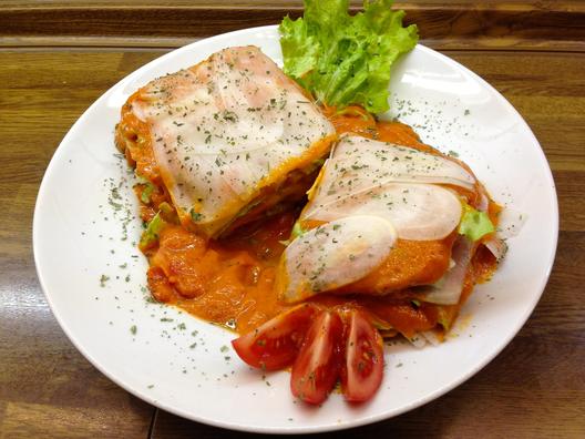 Mango - tomel - lasagne