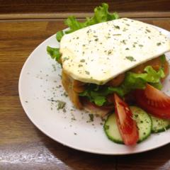 Celer - sendviče s vegetariáni a tomel - omáčka
